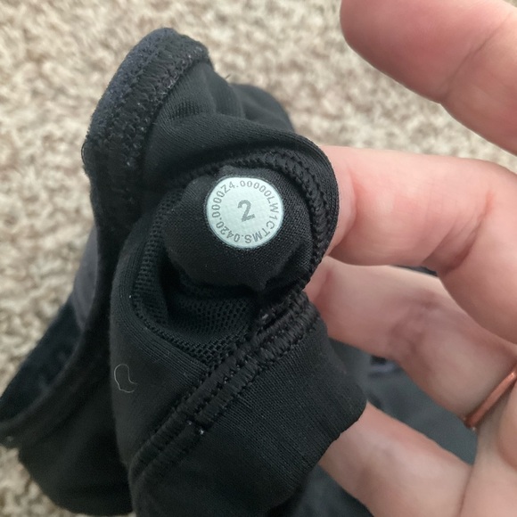 Lululemon Matched Set Align Tank / Wunder Lounge 28” Tight Black Velvet Sz 2 - Picture 16 of 16